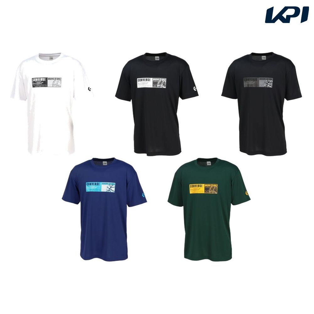 コンバース CONVERSE バスケットウェア ユニセックス   プリントTシャツ CB251360 2025SS