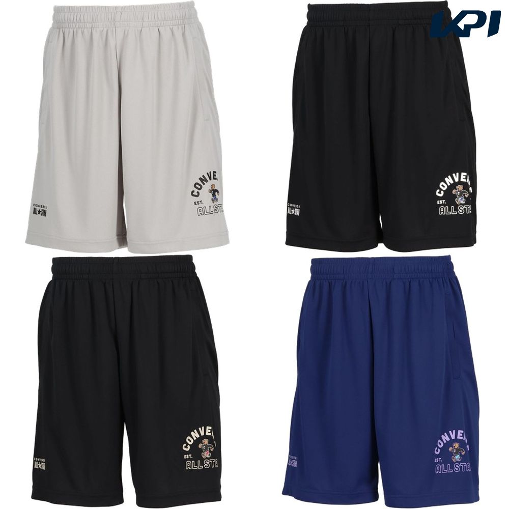 コンバース CONVERSE バスケットウェア ユニセックス   プラクティスパンツ(ポケット付キ) CB251856 2025SS