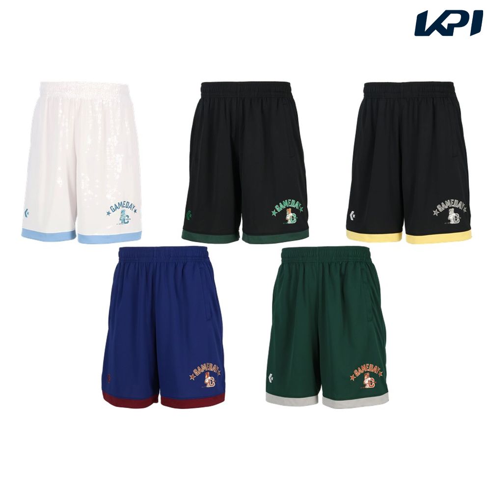 コンバース CONVERSE バスケットウェア ユニセックス   プラクティスパンツ(ポケット付キ) CB251859 2025SS
