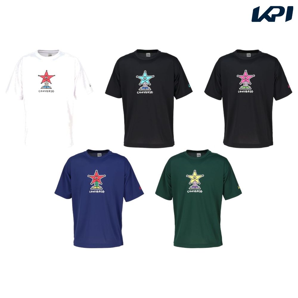 コンバース CONVERSE バスケットウェア ユニセックス   プリントTシャツ CB252358 2025FW