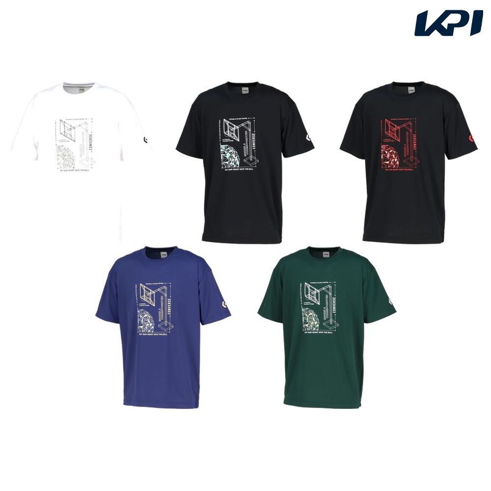 コンバース CONVERSE バスケットウェア ユニセックス   プリントTシャツ CB252361 2025FW