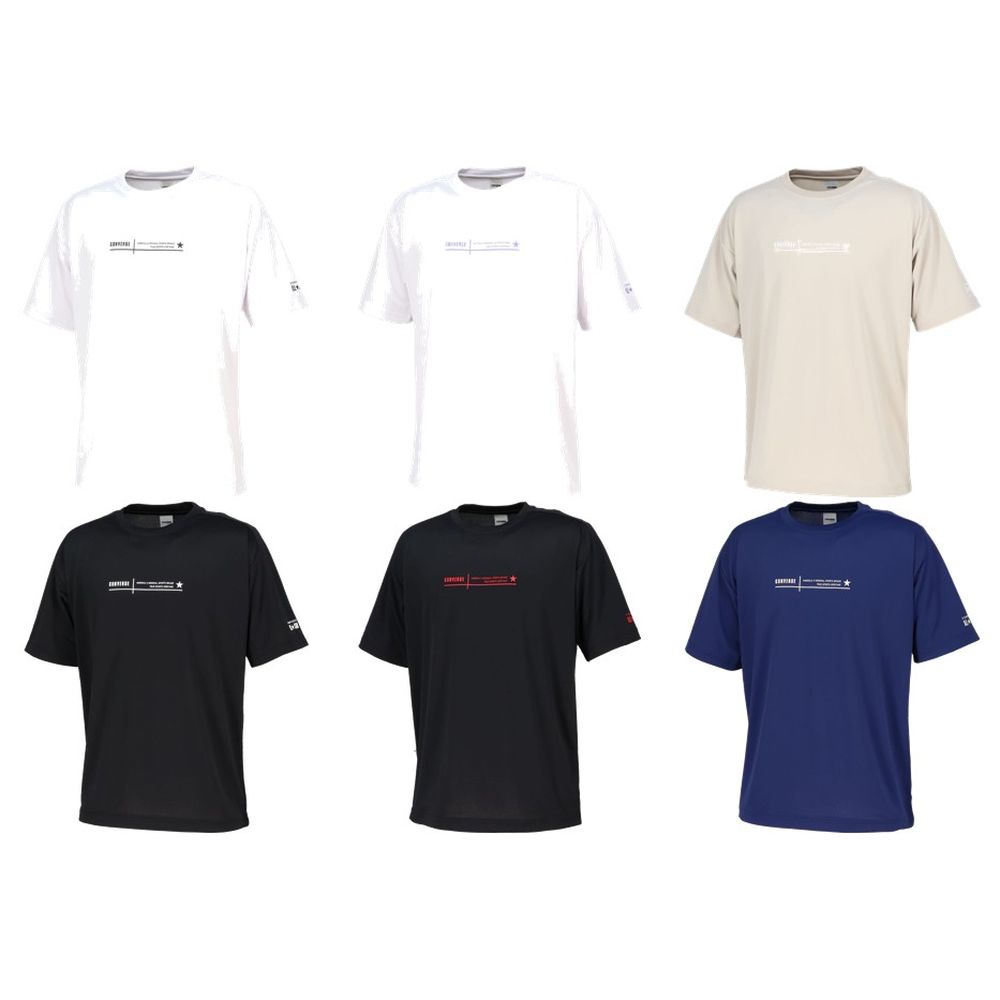 コンバース CONVERSE バスケットウェア ユニセックス   プリントTシャツ CB261355 2026SS