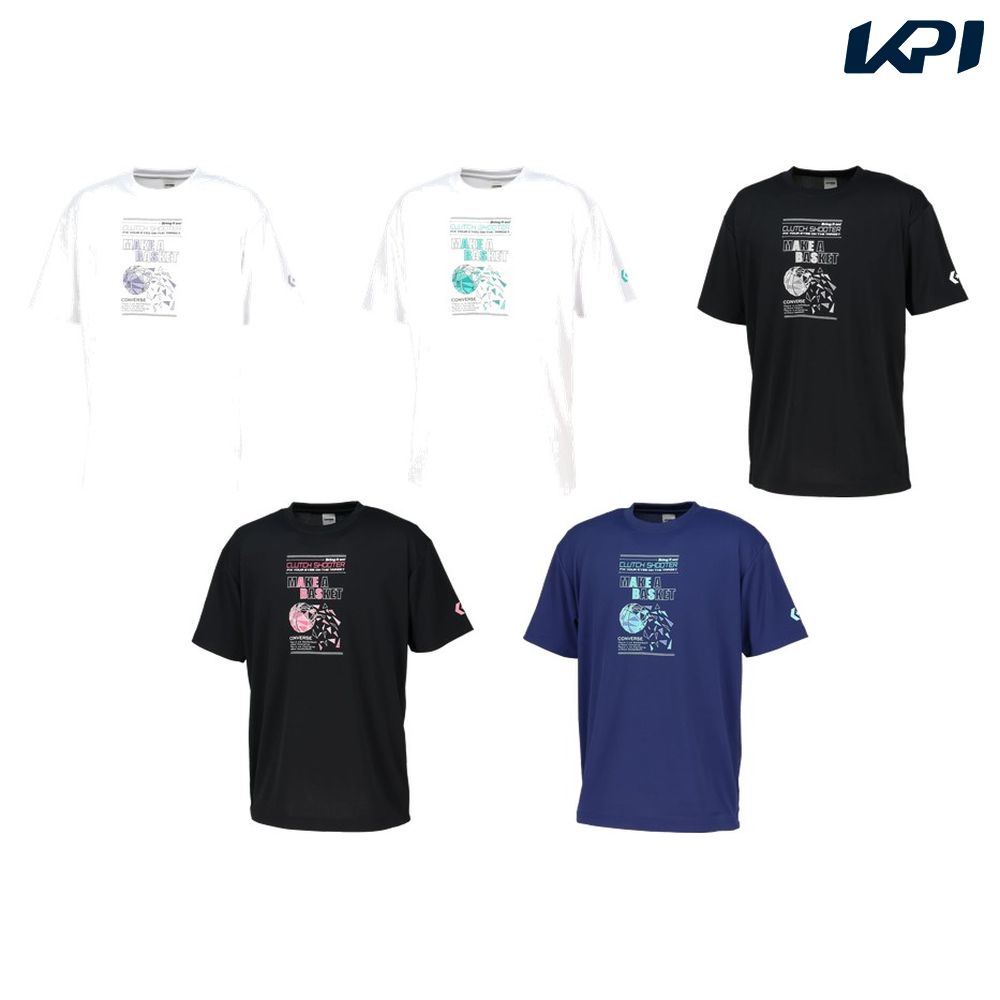 コンバース CONVERSE バスケットウェア ユニセックス   プリントTシャツ CB261360 2026SS