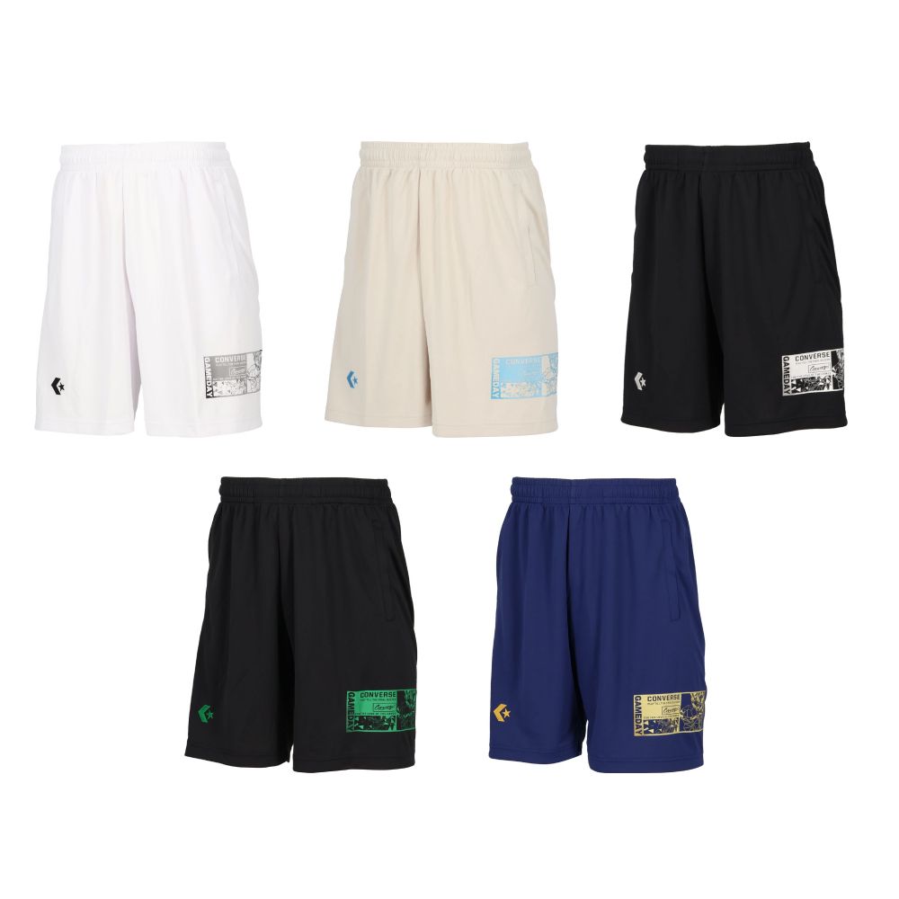 コンバース CONVERSE バスケットウェア ユニセックス   プラクティスパンツ(ポケット付キ) CB261863 2026SS