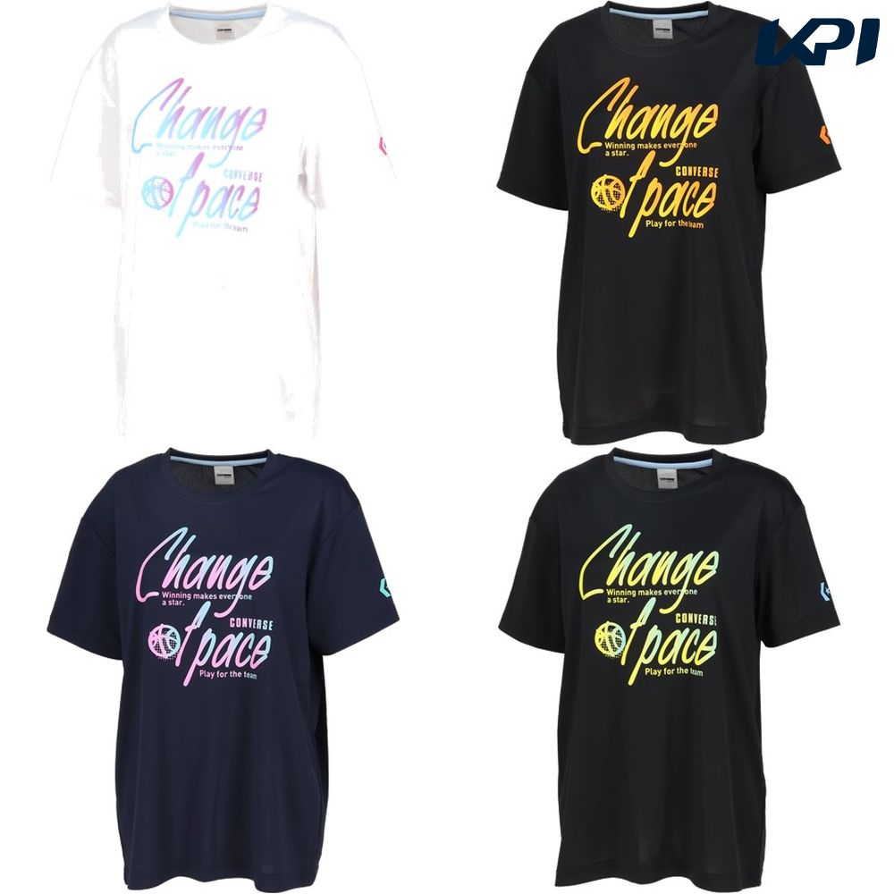 コンバース CONVERSE バスケットウェア ガールズ   ガールズプリントTシャツ CB341353