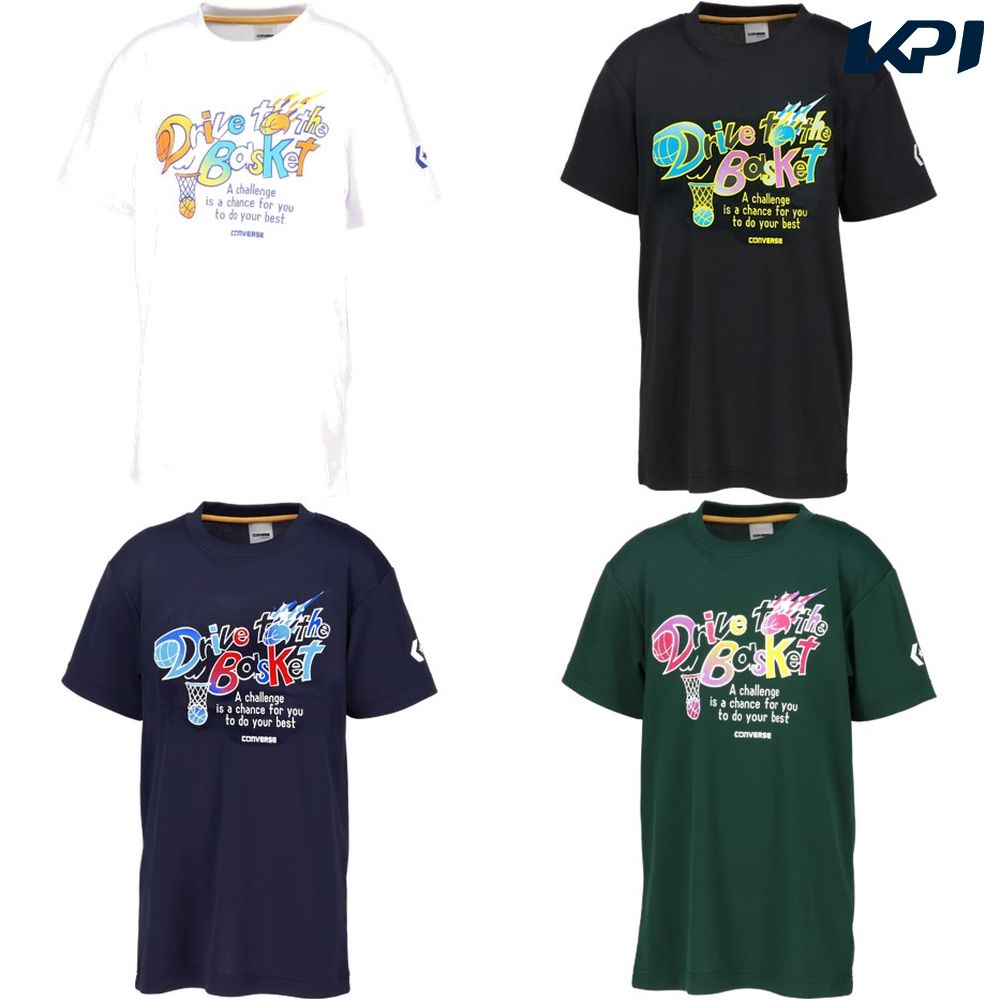 コンバース CONVERSE バスケットウェア ジュニア   Jr.プリントTシャツ CB442353 2024FW