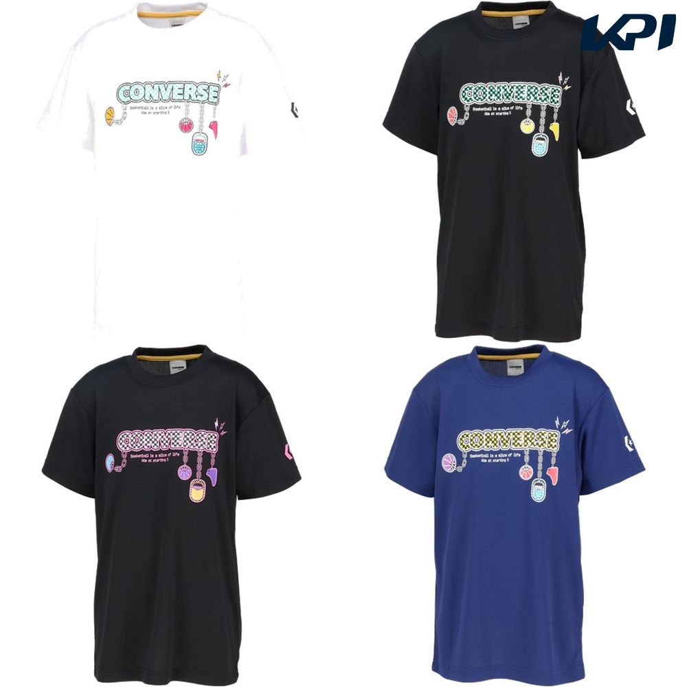 コンバース CONVERSE バスケットウェア ジュニア   Jr.プリントTシャツ CB451355 2025SS