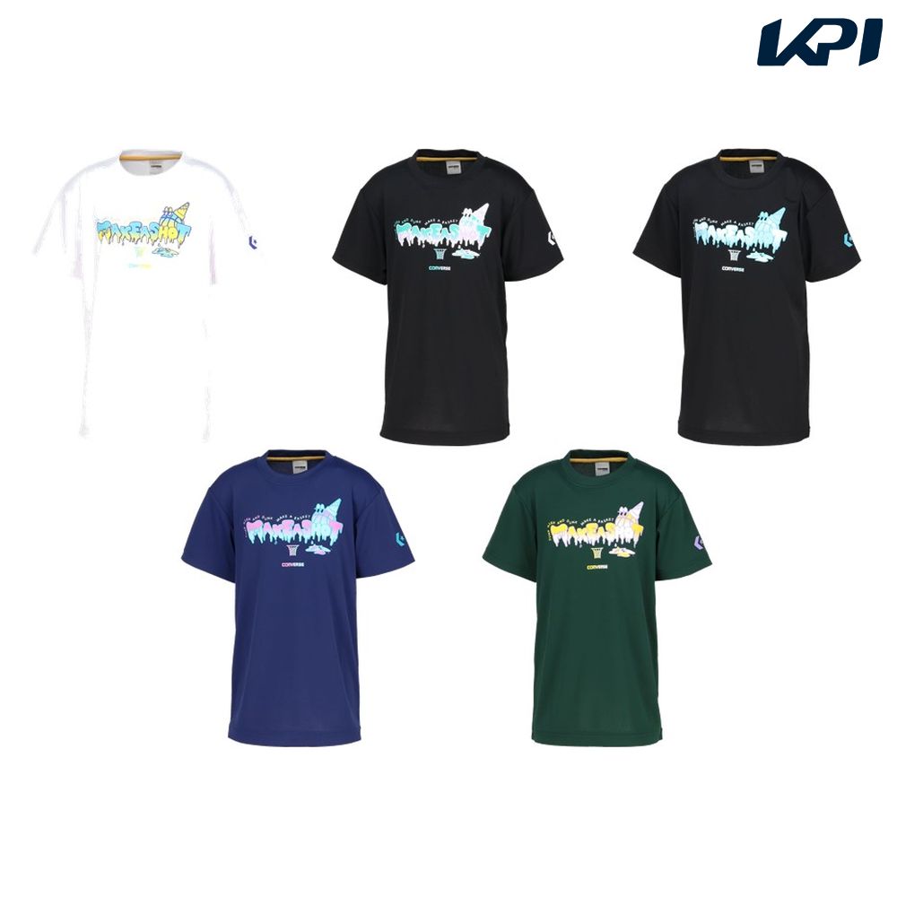 コンバース CONVERSE バスケットウェア ジュニア   Jr.プリントTシャツ CB452353 2025FW
