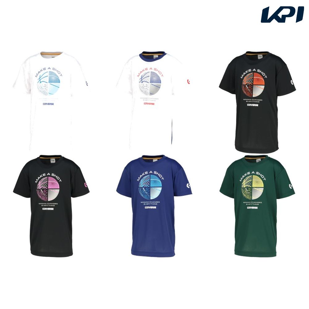 コンバース CONVERSE バスケットウェア ジュニア   Jr.プリントTシャツ CB452354 2025FW