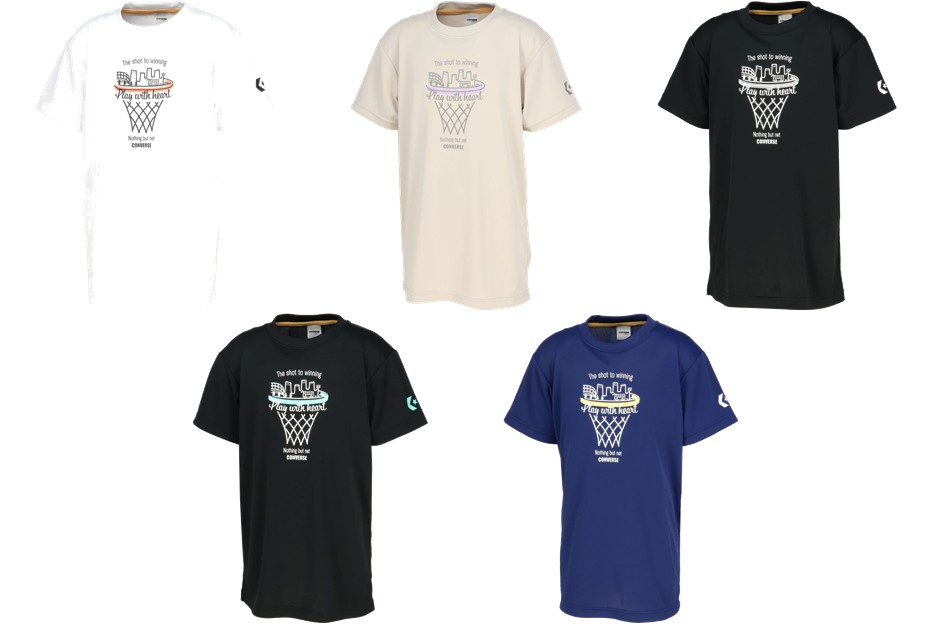 コンバース CONVERSE バスケットウェア ジュニア   Jr.プリントTシャツ CB461351 2026SS