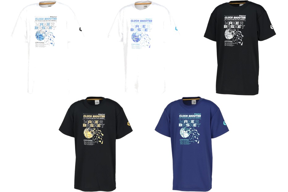 コンバース CONVERSE バスケットウェア ジュニア   Jr.プリントTシャツ CB461352 2026SS