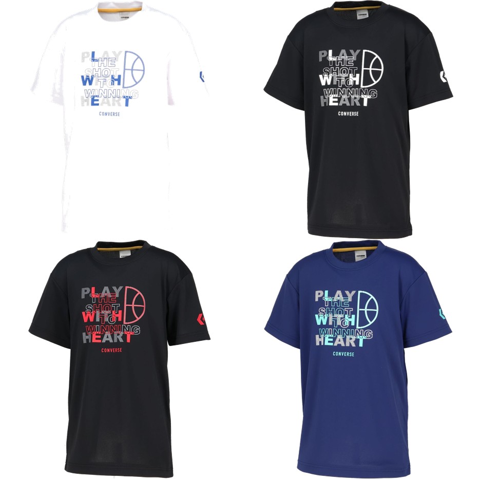 コンバース CONVERSE バスケットウェア ジュニア   Jr.プリントTシャツ CB461354 2026SS