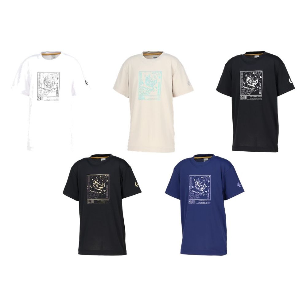 コンバース CONVERSE バスケットウェア ジュニア   Jr.プリントTシャツ CB461357 2026SS