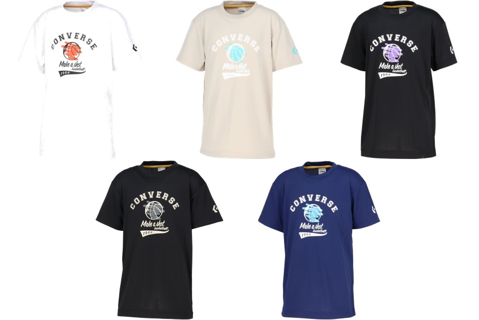 コンバース CONVERSE バスケットウェア ジュニア   Jr.プリントTシャツ CB461358 2026SS