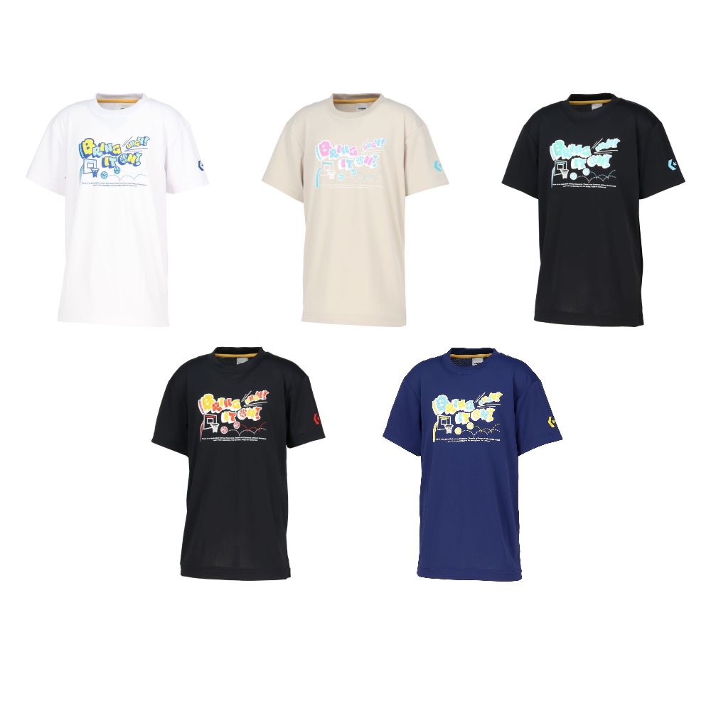 コンバース CONVERSE バスケットウェア ジュニア   Jr.プリントTシャツ CB461360 2026SS