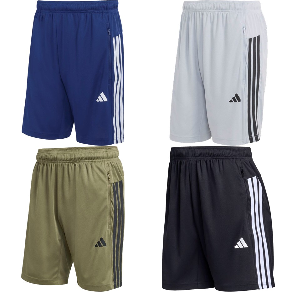 アディダス adidas ランニングウェア メンズ   ワークアウト エッセンシャル ベース 3ストライプ ピケ ショート 9インチ CH737 2026SS