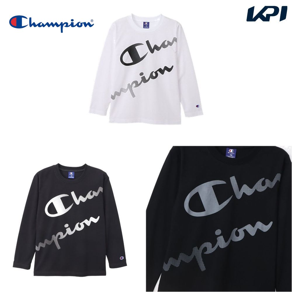 チャンピオン Champion バスケットウェア ジュニア LONG SLEEVE T-SH CK-AS403 2024FW