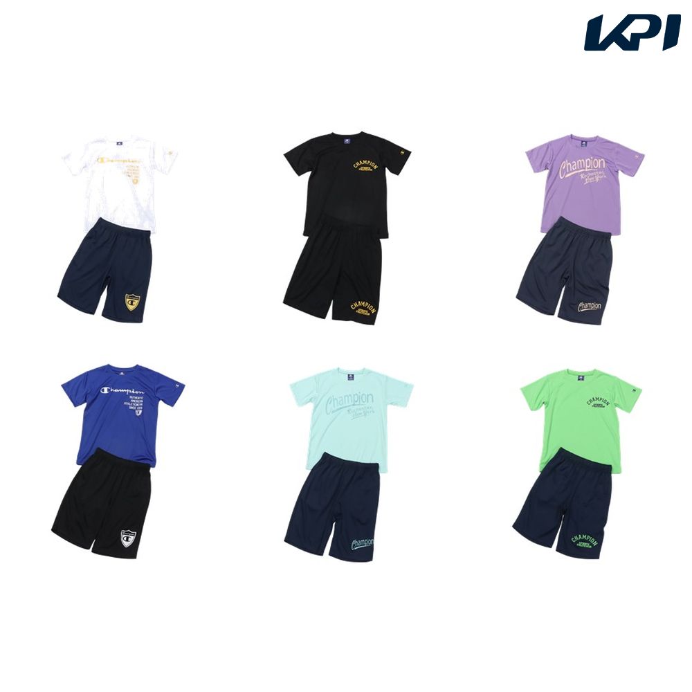 チャンピオン Champion マルチSPウェア ジュニア   T-SHIRT AND SHORTS CK-DSW05 2026SS