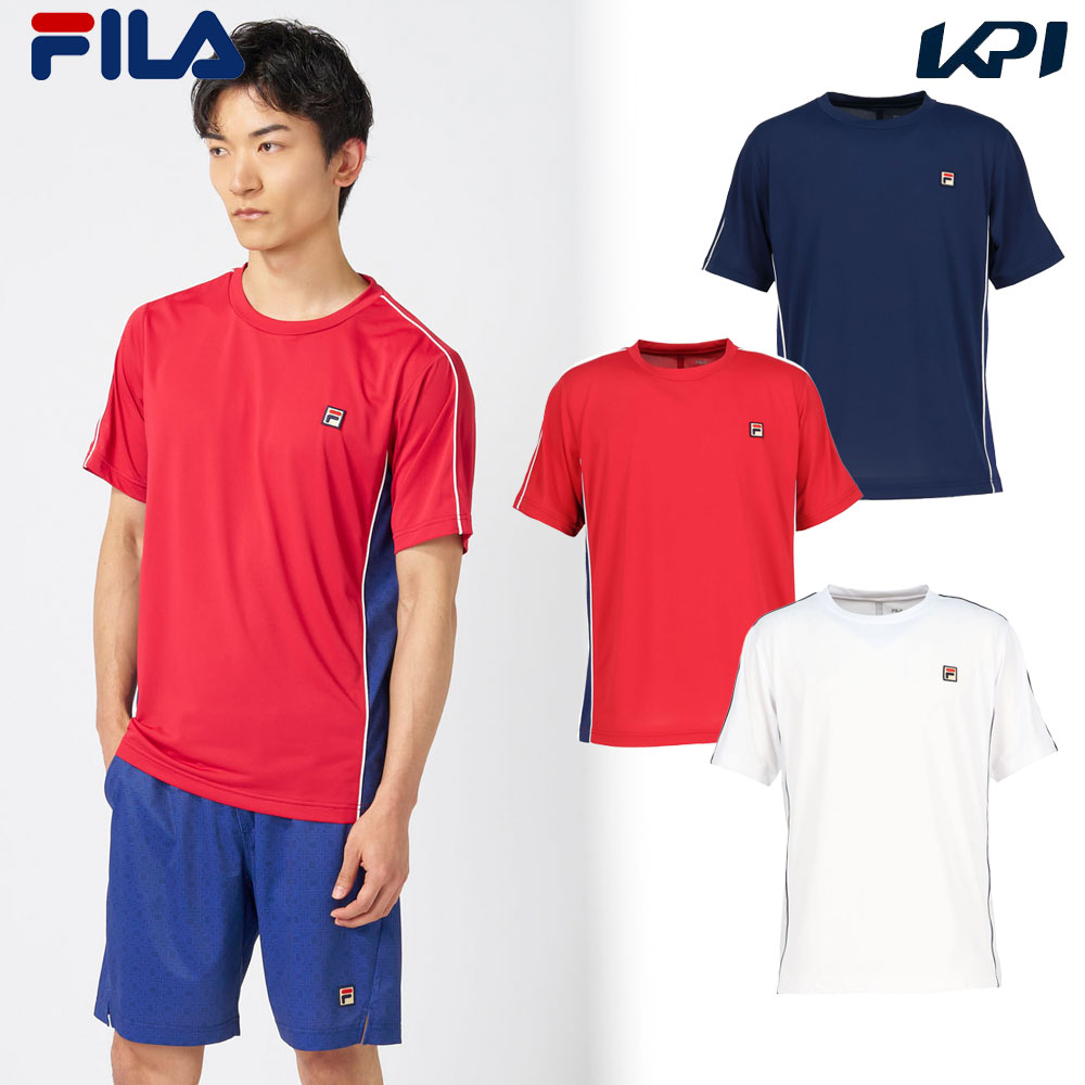 フィラ FILA テニスウェア メンズ   ゲームシャツ CZ6FGM001 2026FW 8月上旬発売予定※予約
