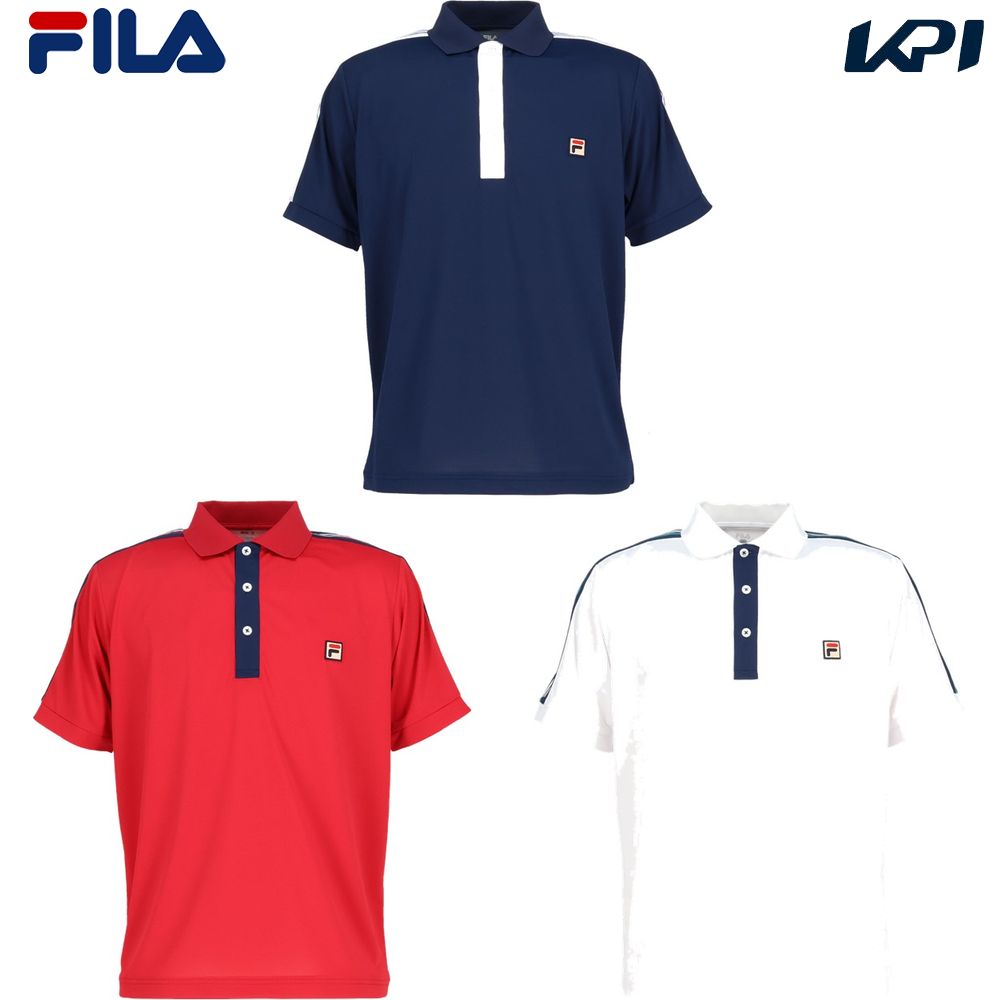 フィラ FILA テニスウェア メンズ   ポロシャツ CZ6FGM002 2026FW 8月上旬発売予定※予約