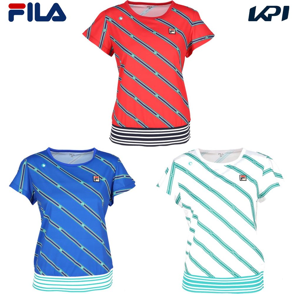 フィラ FILA テニスウェア レディース   ゲームシャツ CZ6FGW001 2026FW 8月上旬発売予定※予約