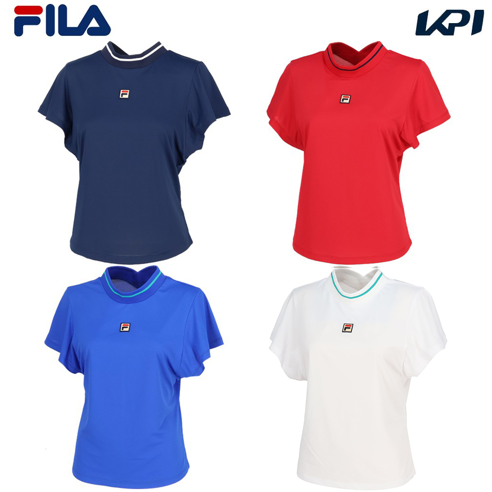 フィラ FILA テニスウェア レディース   ゲームシャツ CZ6FGW007 2026FW 8月上旬発売予定※予約