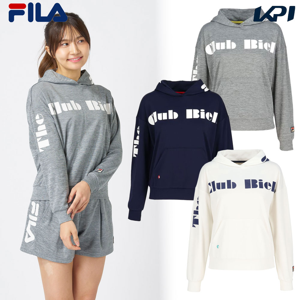 フィラ FILA テニスウェア レディース   プルオーバーパーカ CZ6FGW010 2026FW 8月上旬発売予定※予約