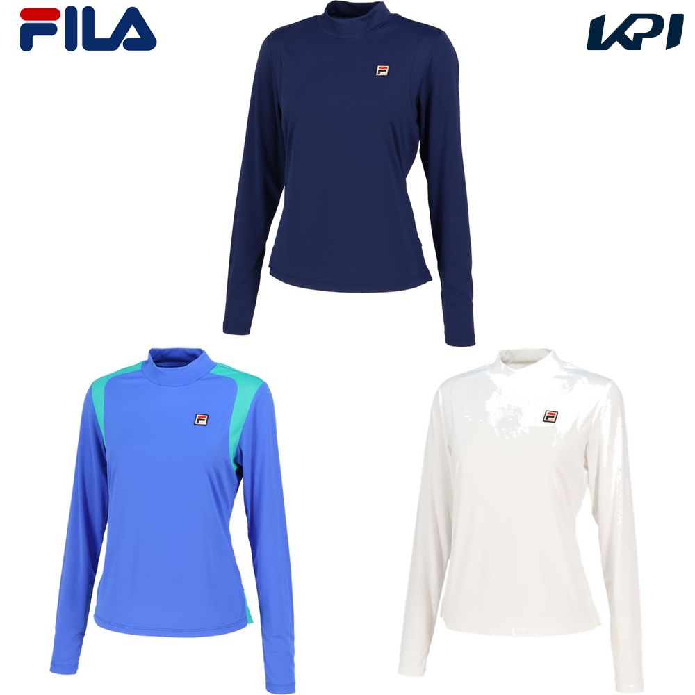 フィラ FILA テニスウェア レディース   ロングスリーブシャツ CZ6FGW013 2026FW 8月上旬発売予定※予約