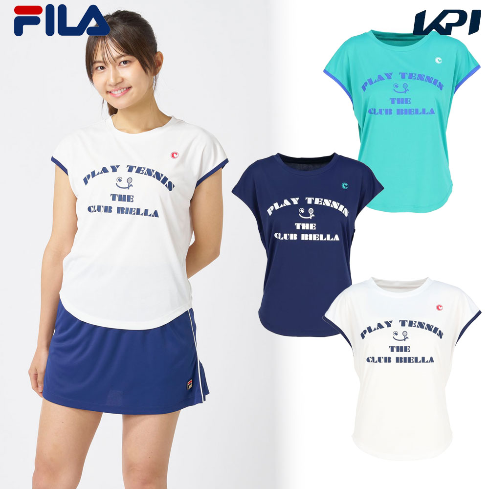 フィラ FILA テニスウェア レディース   グラフィックＴシャツ CZ6FGW014 2026FW 8月上旬発売予定※予約