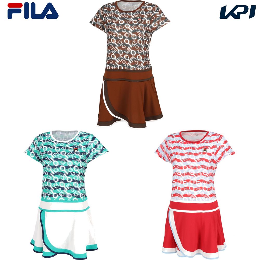 フィラ FILA テニスウェア レディース   ワンピース CZ6FGW019 2026FW 8月上旬発売予定※予約