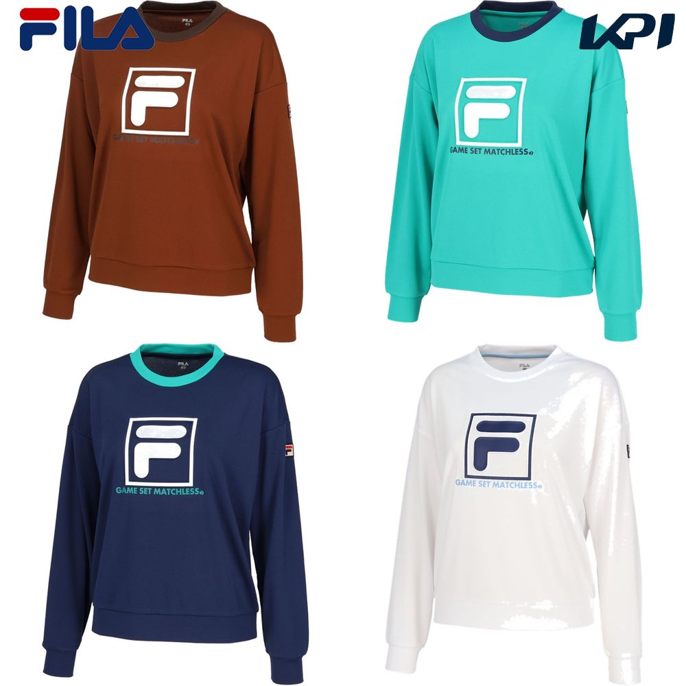 フィラ FILA テニスウェア レディース   ロングスリーブシャツ CZ6FGW021 2026FW 8月上旬発売予定※予約