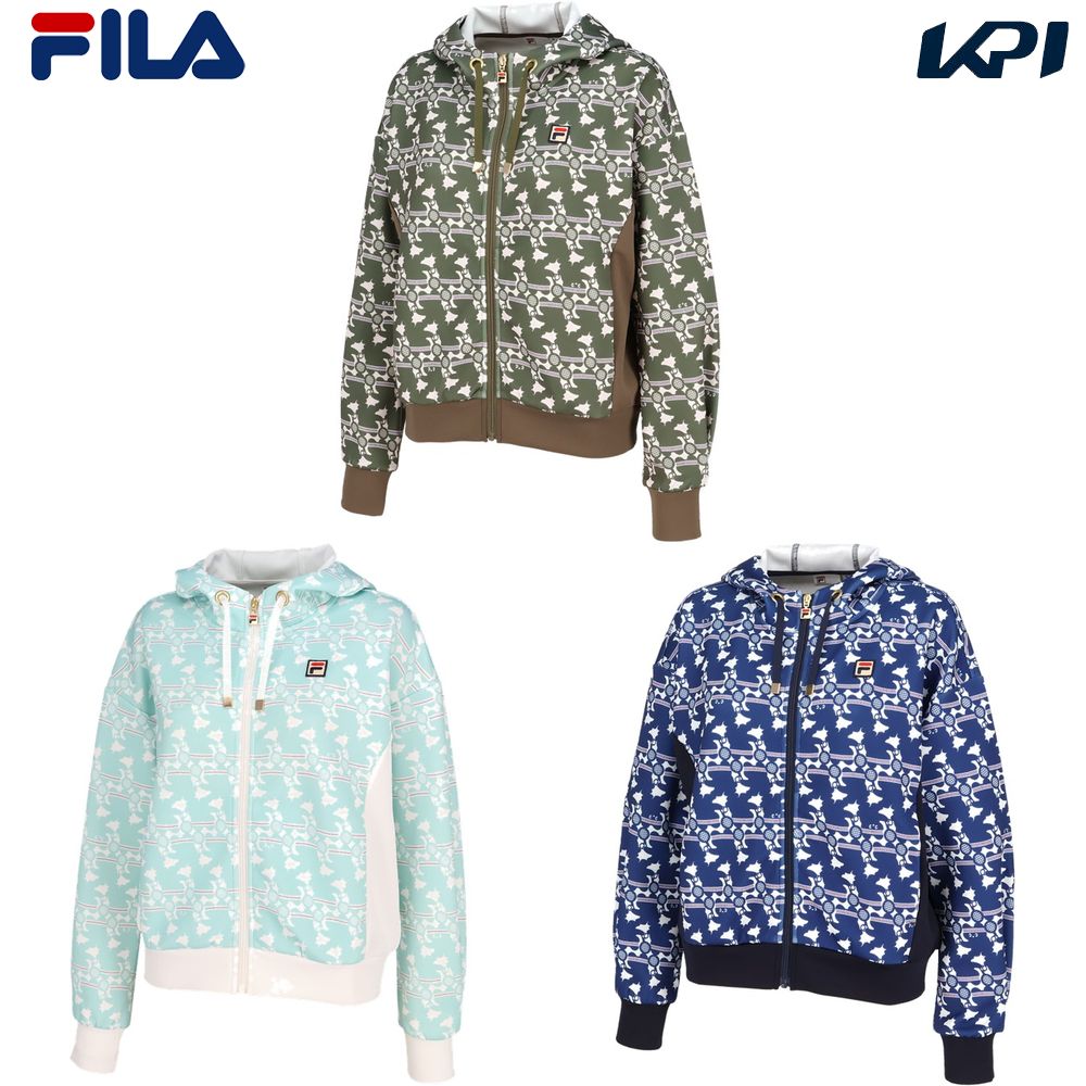 フィラ FILA テニスウェア レディース   フルジップパーカ CZ6FGW024 2026FW 9月上旬発売予定※予約