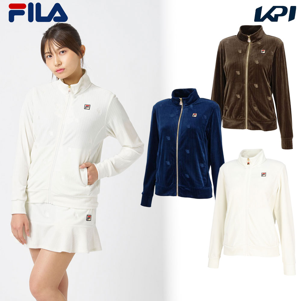 フィラ FILA テニスウェア レディース   トラックジャケット CZ6FGW028 2026FW 9月上旬発売予定※予約