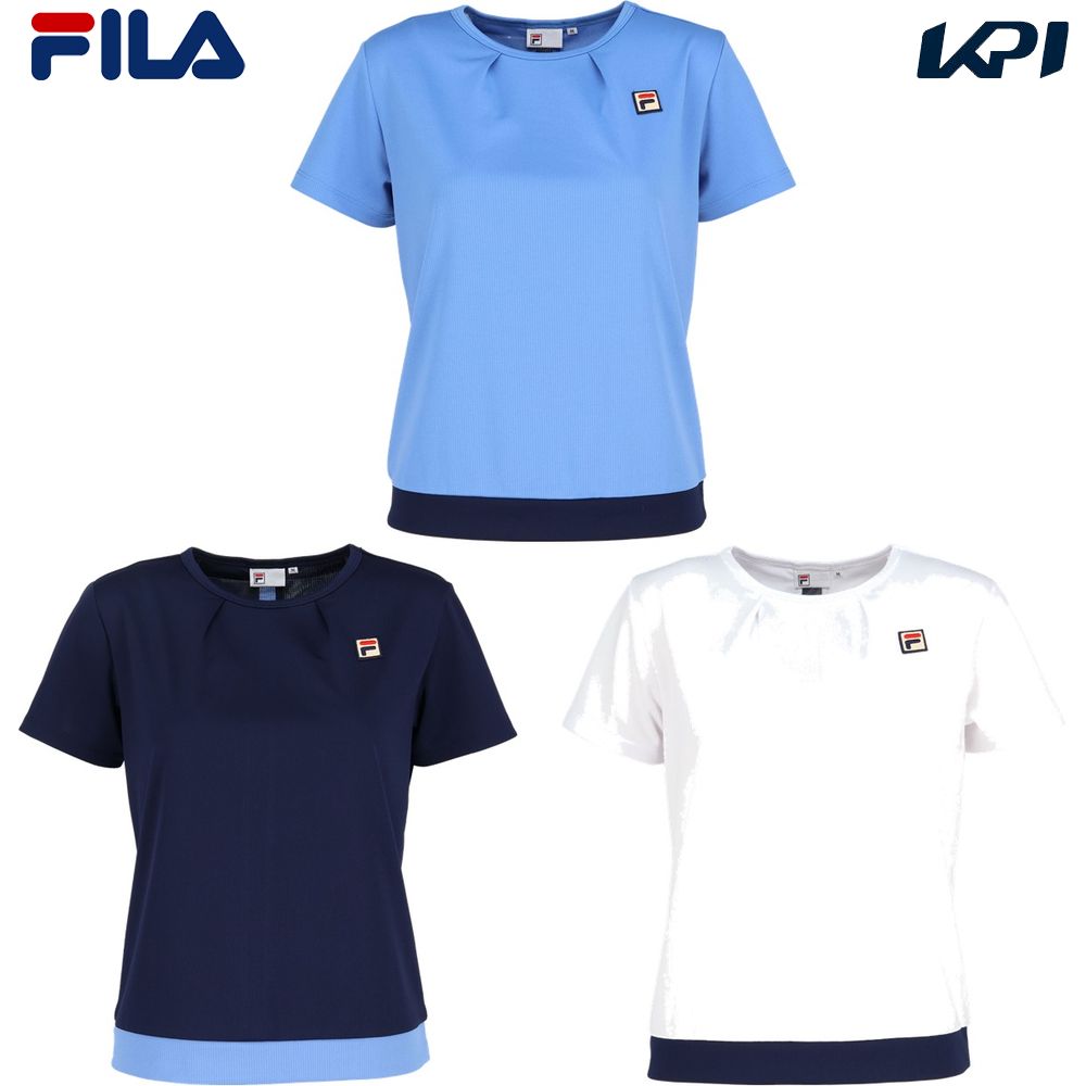 フィラ FILA テニスウェア レディース   ゲームシャツ CZ6FGW039 2026FW 9月上旬発売予定※予約