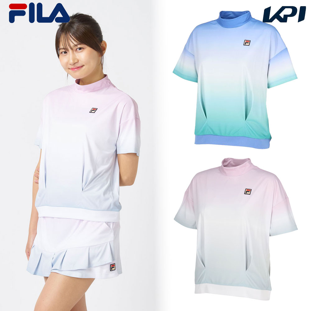 フィラ FILA テニスウェア レディース   ゲームシャツ CZ6FGW041 2026FW 8月上旬発売予定※予約