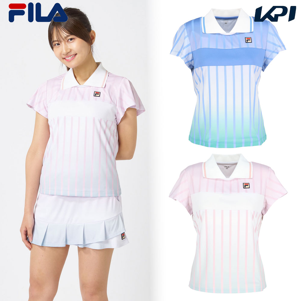 フィラ FILA テニスウェア レディース   ポロシャツ CZ6FGW042 2026FW 8月上旬発売予定※予約
