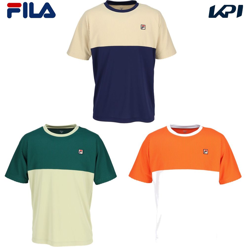フィラ FILA テニスウェア メンズ   ゲームシャツ CZ6SGM001 2026SS 2月上旬発売予定※予約