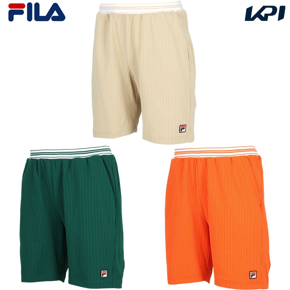 フィラ FILA テニスウェア メンズ   ハーフパンツ CZ6SGM002 2026SS 2月上旬発売予定※予約