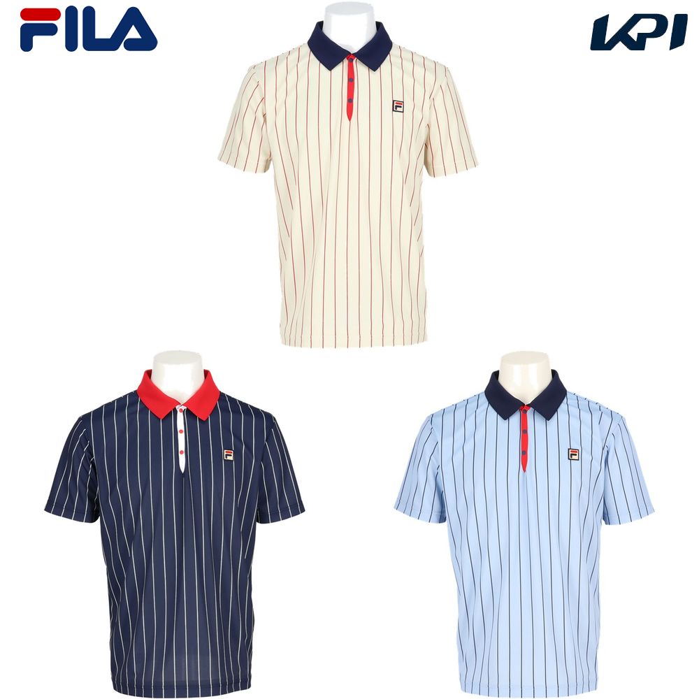 フィラ FILA テニスウェア メンズ   ゲームポロ CZ6SGM004 2026SS 2月上旬発売予定※予約