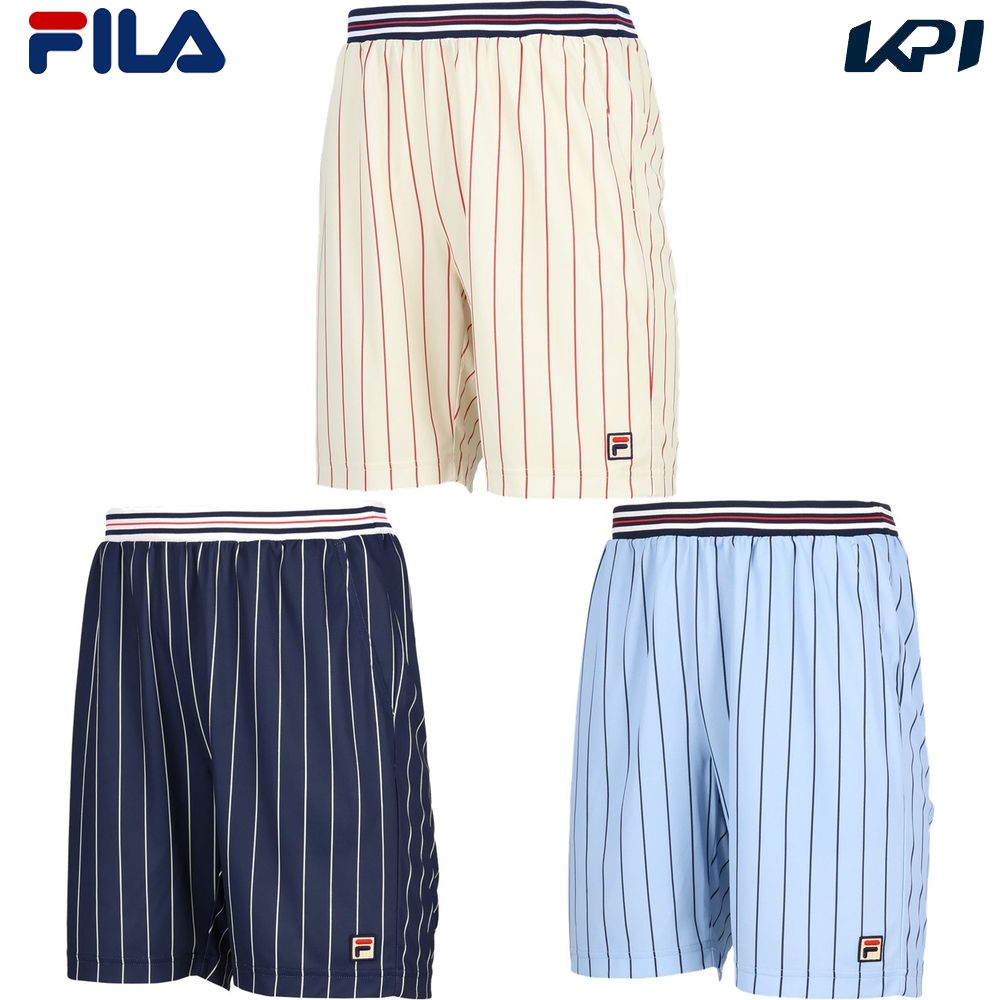 フィラ FILA テニスウェア メンズ   ハーフパンツ CZ6SGM006 2026SS 2月上旬発売予定※予約