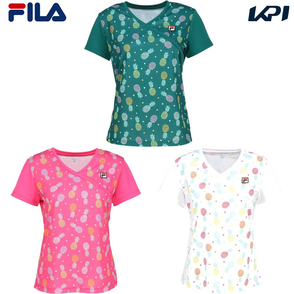 フィラ FILA テニスウェア レディース   ゲームシャツ CZ6SGW008 2026SS