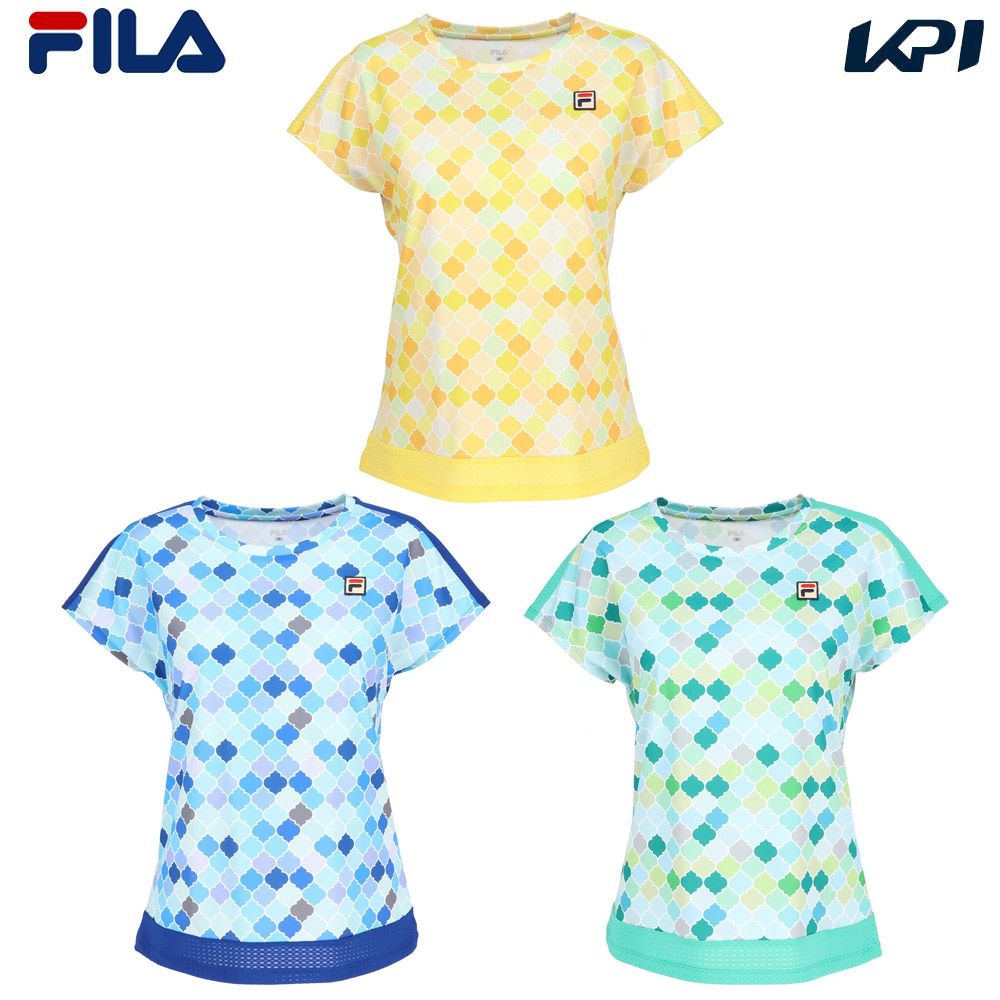 フィラ FILA テニスウェア レディース   ゲームシャツ CZ6SGW023 2026SS