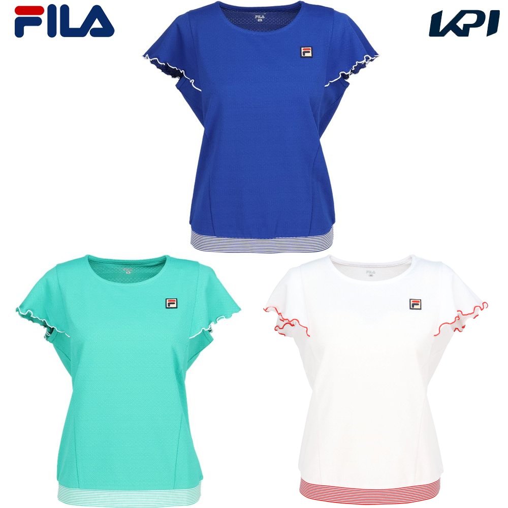 フィラ FILA テニスウェア レディース   ゲームシャツ CZ6SGW033 2026SS