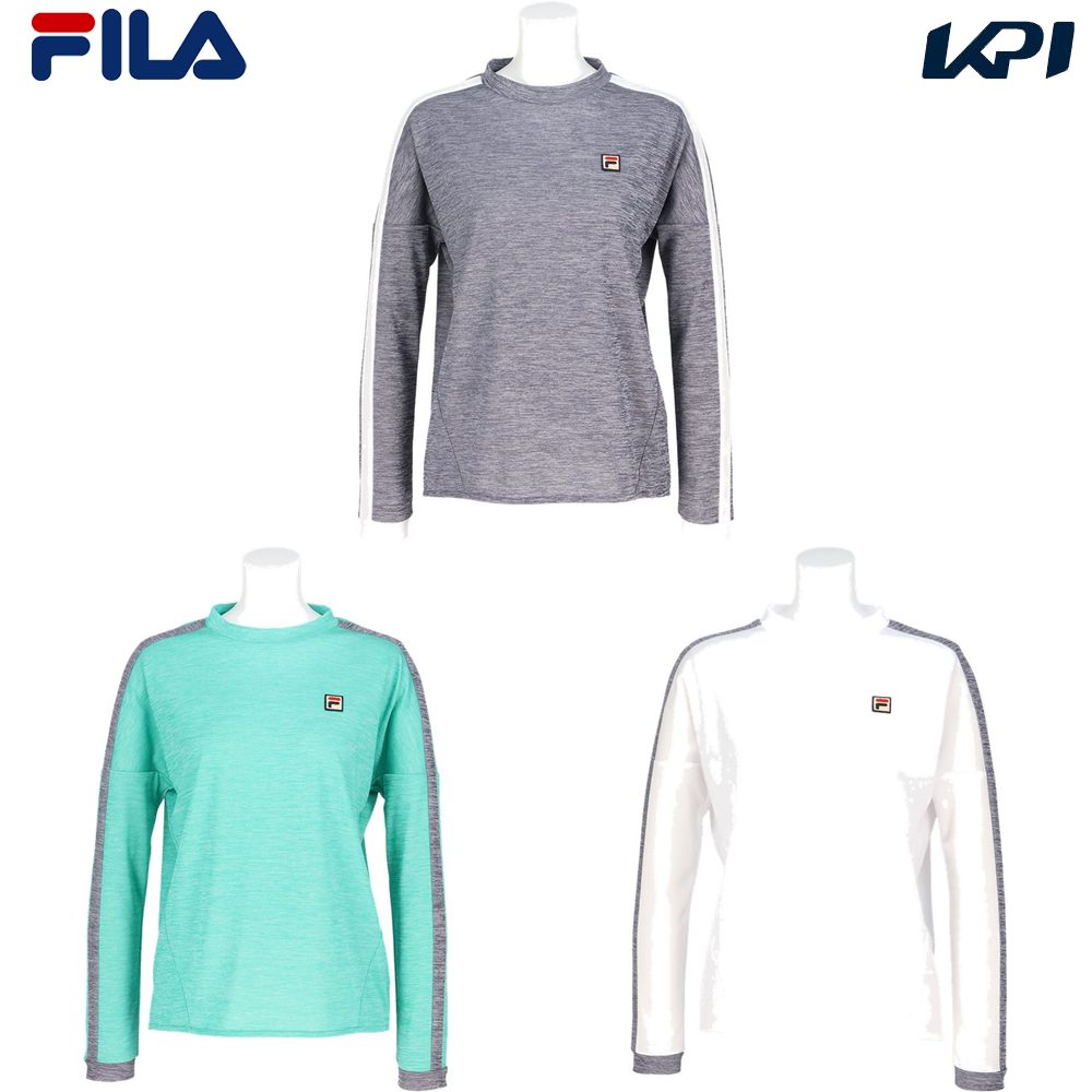 フィラ FILA テニスウェア レディース   ロングスリーブシャツ CZ6SGW050 2026SS 3月上旬発売予定※予約