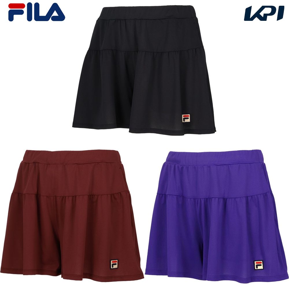 フィラ FILA テニスウェア レディース   キュロットパンツ CZ6SGW063 2026SS 4月上旬発売予定※予約