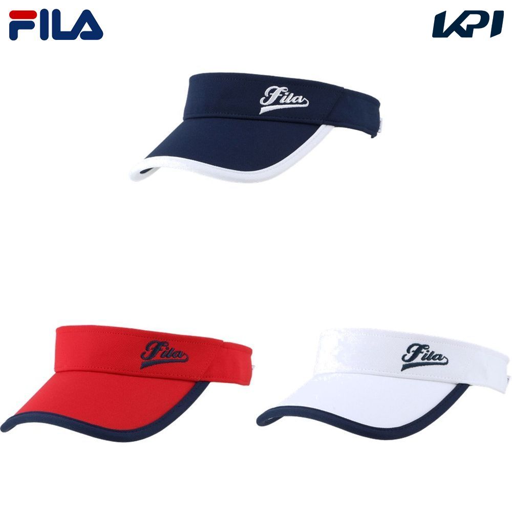 フィラ FILA テニスキャップ・バイザー    サンバイザー CZ6XGW005