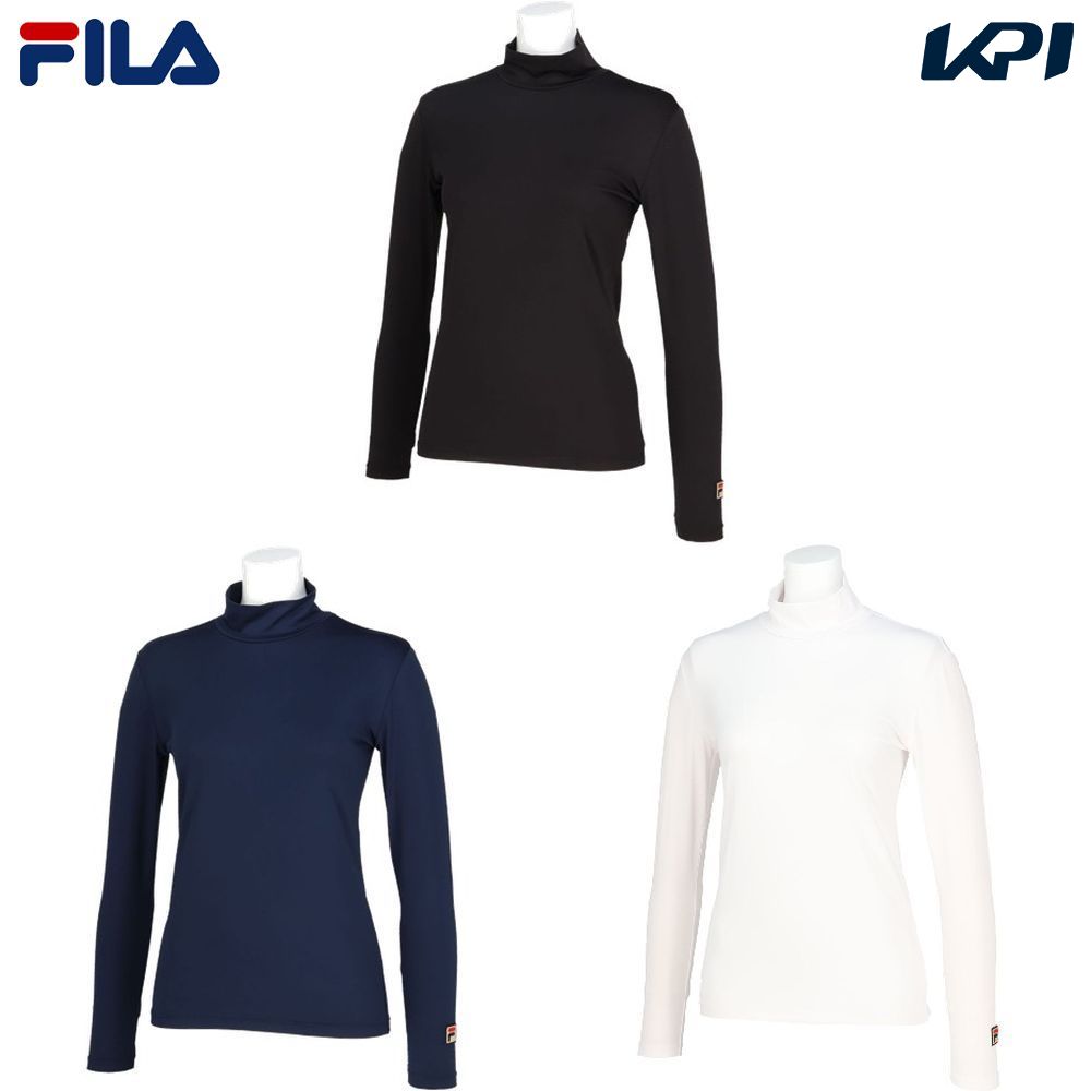 フィラ FILA テニスウェア レディース   ハイネックロングスリーブシャツ CZ6XGW006 2026SS