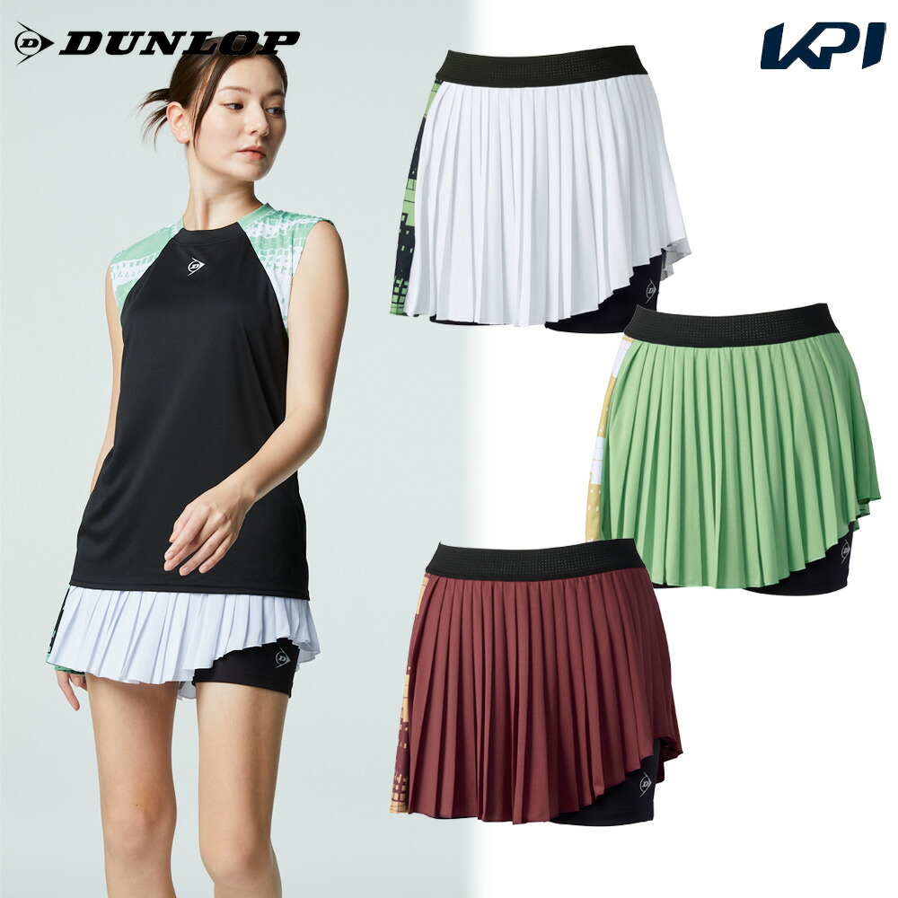 ダンロップ DUNLOP テニスウェア レディース   スカート DAK2682W 2026SS 2月下旬発売予定※予約