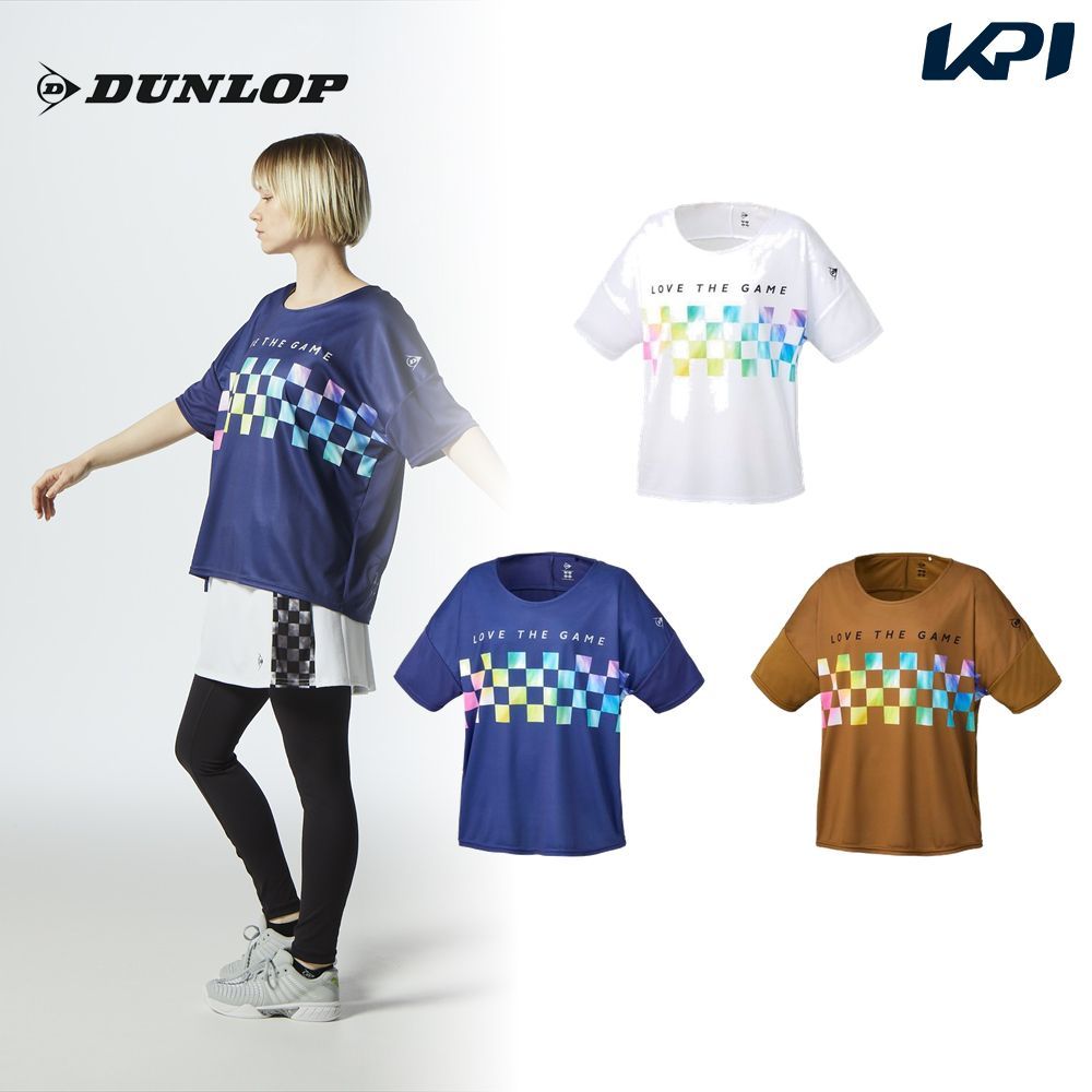 ダンロップ DUNLOP テニスウェア レディース オーバーサイズTシャツ