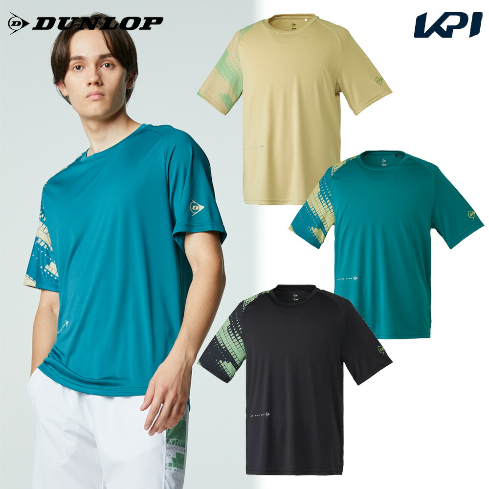 ダンロップ DUNLOP テニスウェア ユニセックス   Tシャツ DAL8602 2026SS 2月下旬発売予定※予約